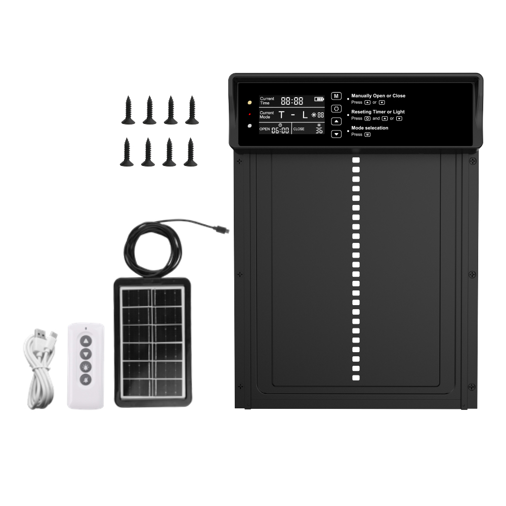 Automatic Chicken Door Opener Solar - Автоматическая дверца для курятника на солнечной
