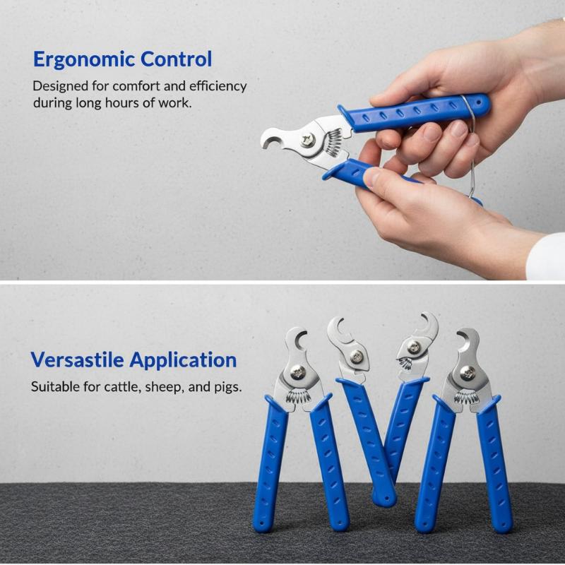 Cattle Ear Tag Applicator - Щипцы для снятия ушных бирок с