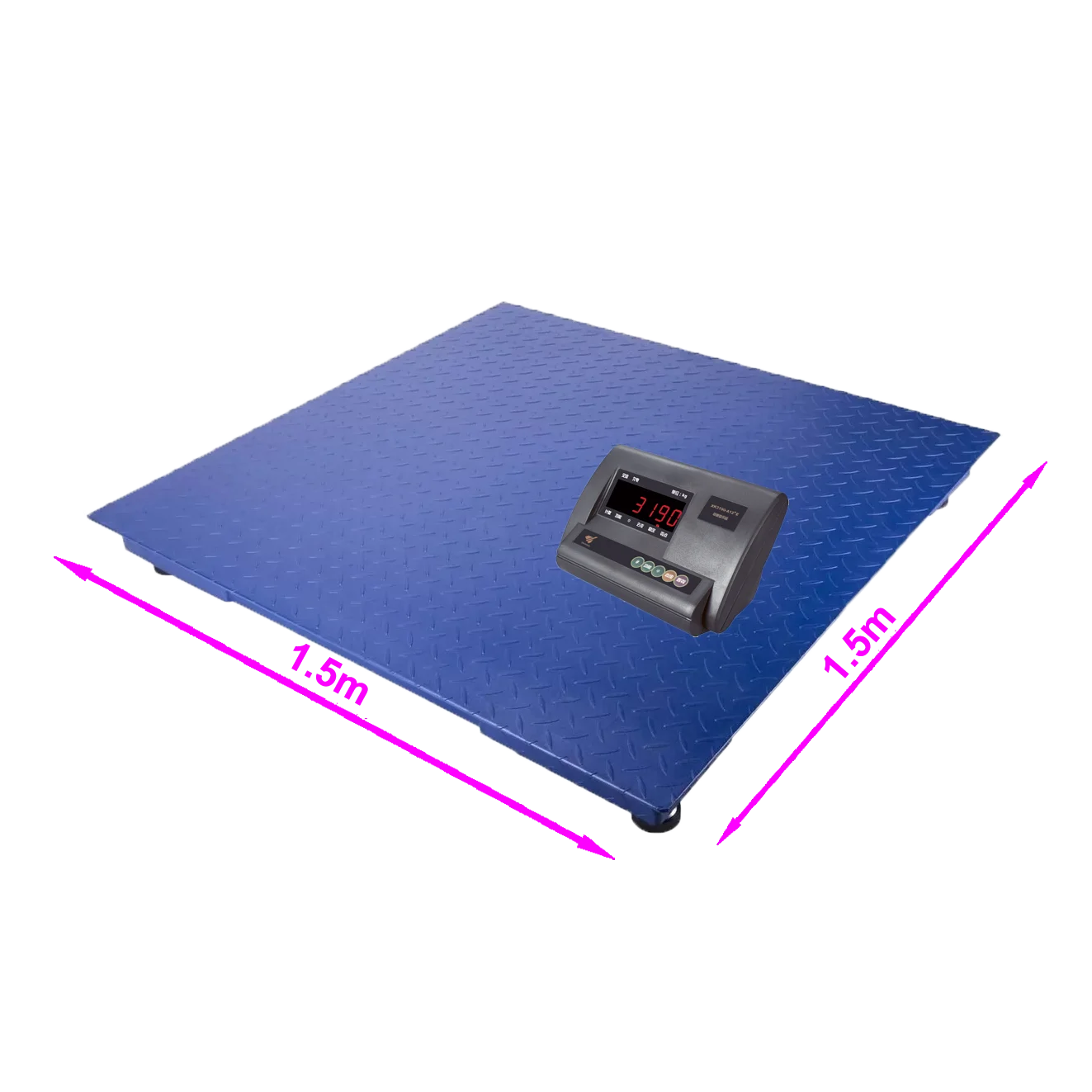 Cattle Weighing Scale Digital - Цифровые напольные весы 1,2x1,2 м, 0-3