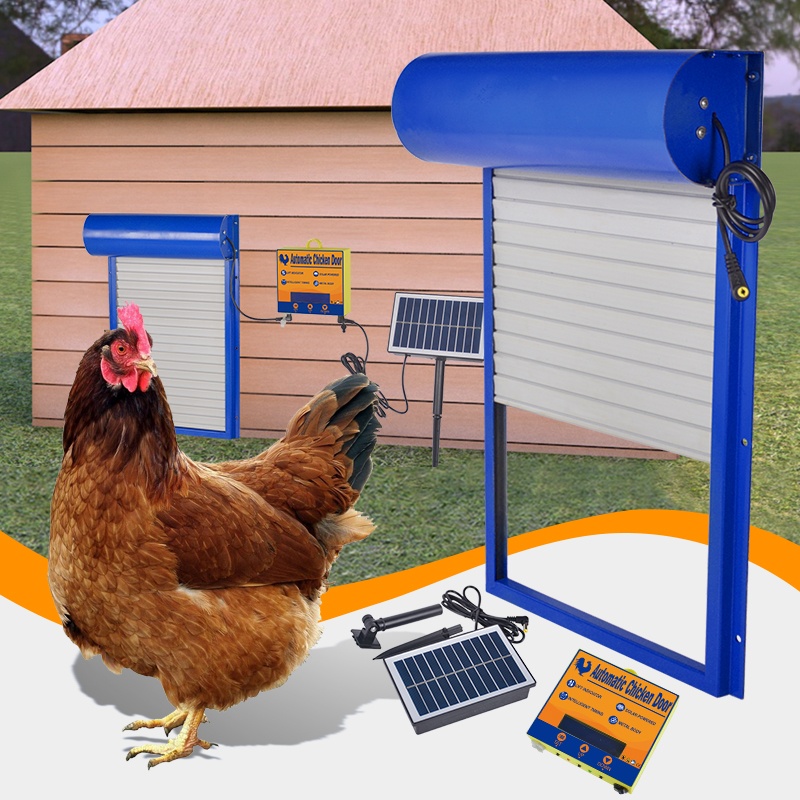Automatic Chicken Door Opener Solar - Автоматическая солнечная дверь для курятника с