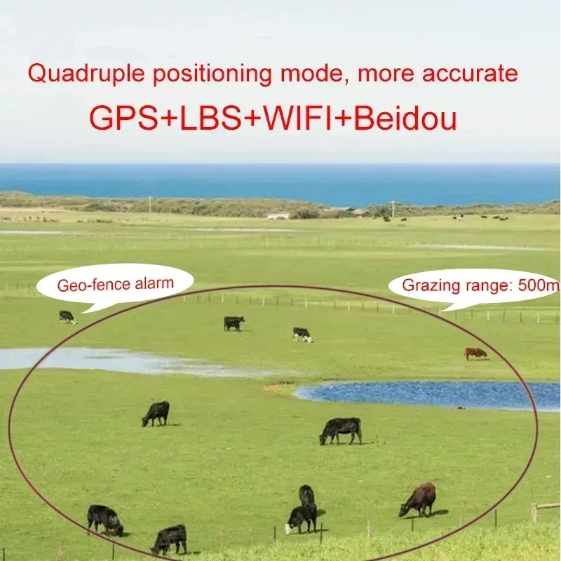 Animal Gps Tracker 4G Solar - Солнечный 4G GPS-трекер для отслеживания скота,