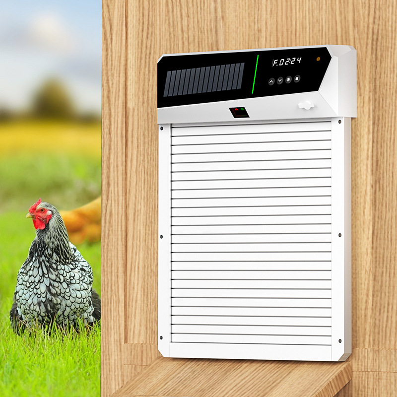 Automatic Chicken Door Opener Solar - Автоматический открыватель двери для курятника с