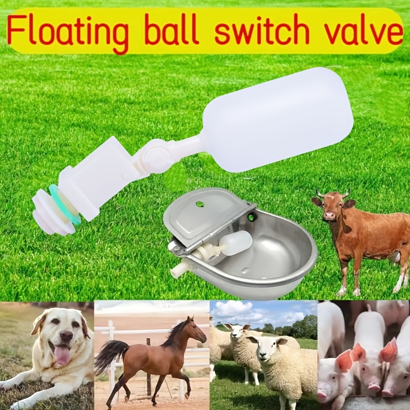 Livestock Water Trough Float Valve - Комплект из 2 плавающих клапанов для