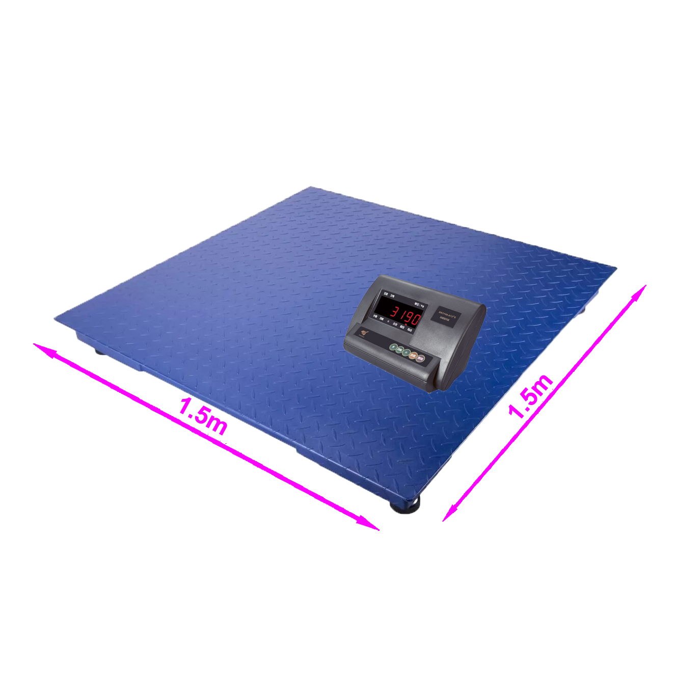 Cattle Weighing Scale Digital - Цифровые платформенные весы 1.2x1.2м, 0-3 тонны,