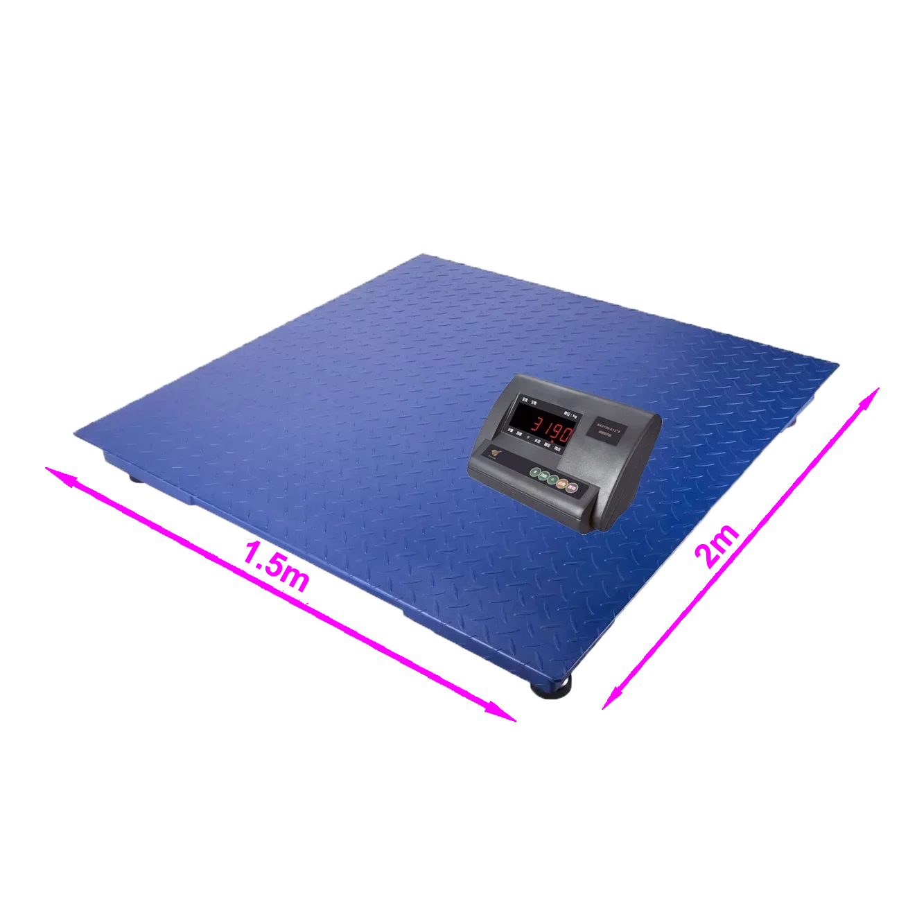 Cattle Weighing Scale Digital - Весы 1,2*2 м, 1000 кг, 5