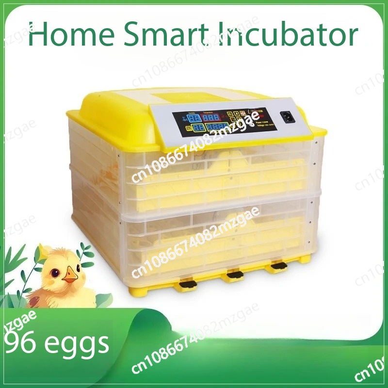Полностью автоматический мини- – обзор и цена Poultry Incubator 96 Eggs