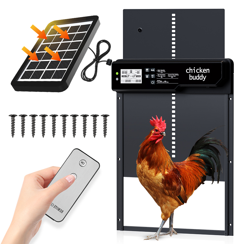 HHD WONEGG Четырехрежимный сол – обзор и цена Automatic Chicken Door Opener Solar