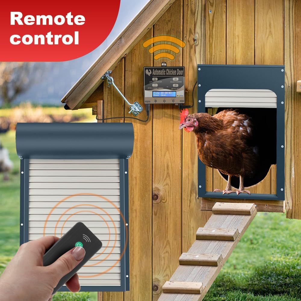 Автоматическая дверца для куря – обзор и цена Automatic Chicken Door Opener Solar