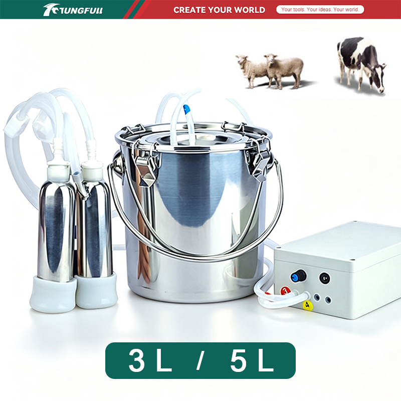 Электрическая пульсирующая дои – обзор и цена Goat Milking Machine Portable