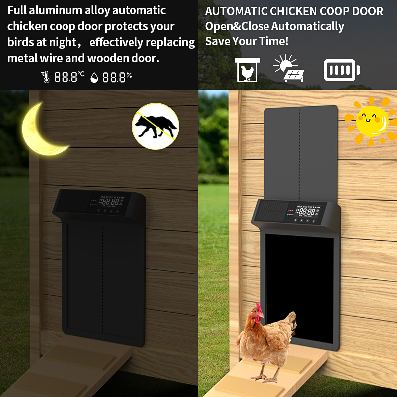Автоматический открыватель вор – обзор и цена Automatic Chicken Door Opener Solar