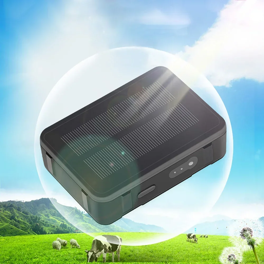 4G солнечный локатор коровы в  – обзор и цена Animal Gps Tracker 4G Solar