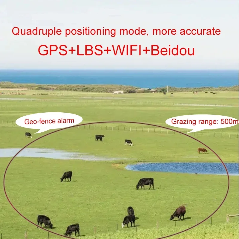 4G солнечный локатор коровы в  – обзор и цена Animal Gps Tracker 4G Solar