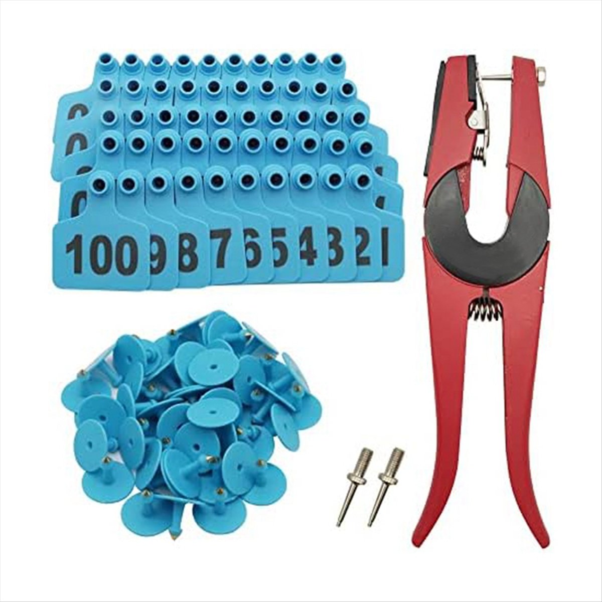 Ушные бирки для скота KSOL, но – обзор и цена Cattle Ear Tag Applicator