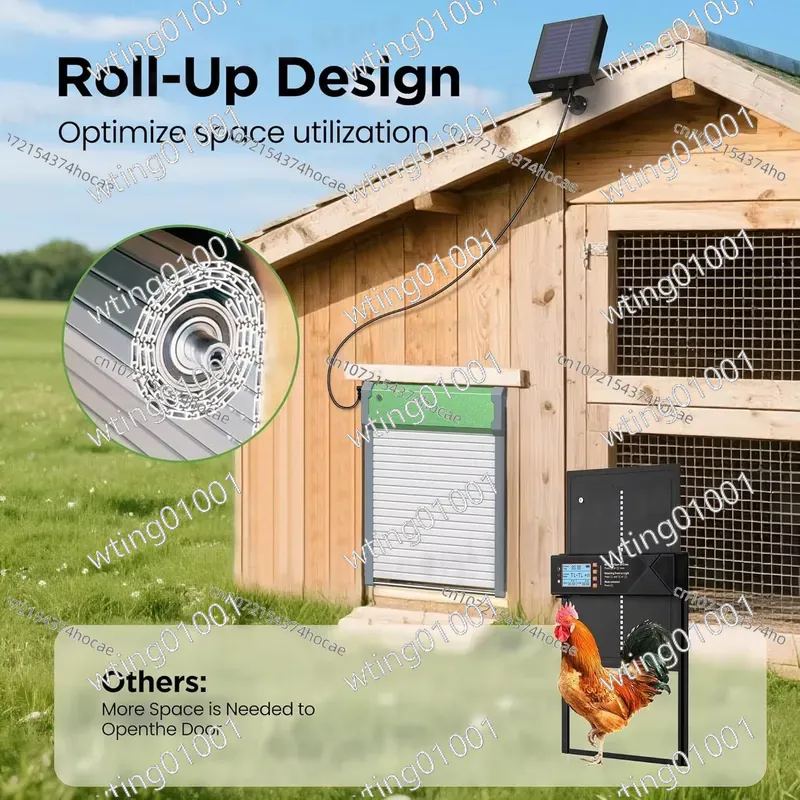 Автоматический солнечный приво – обзор и цена Automatic Chicken Door Opener Solar