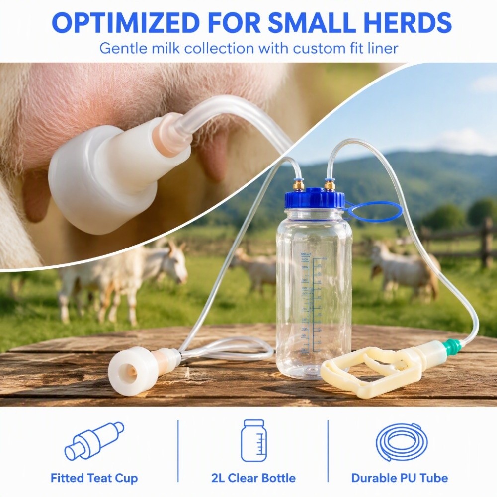 1 комплект: вакуумный насос дл – обзор и цена Goat Milking Machine Portable