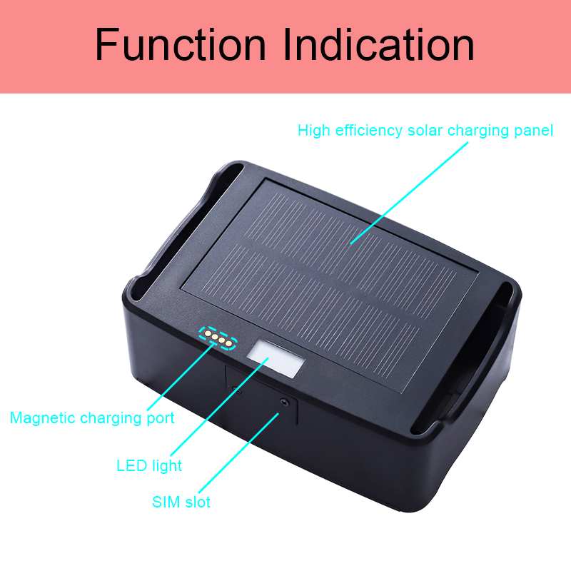 Электронный GPS-трекер STLFSup – обзор и цена Animal Gps Tracker 4G Solar