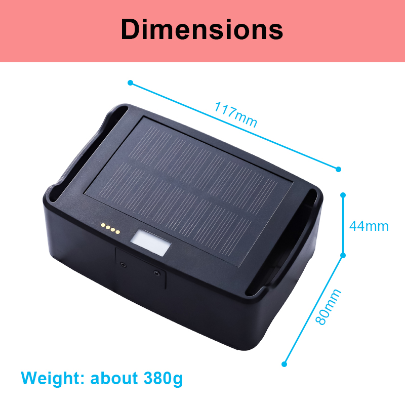 Электронный GPS-трекер STLFSup – обзор и цена Animal Gps Tracker 4G Solar