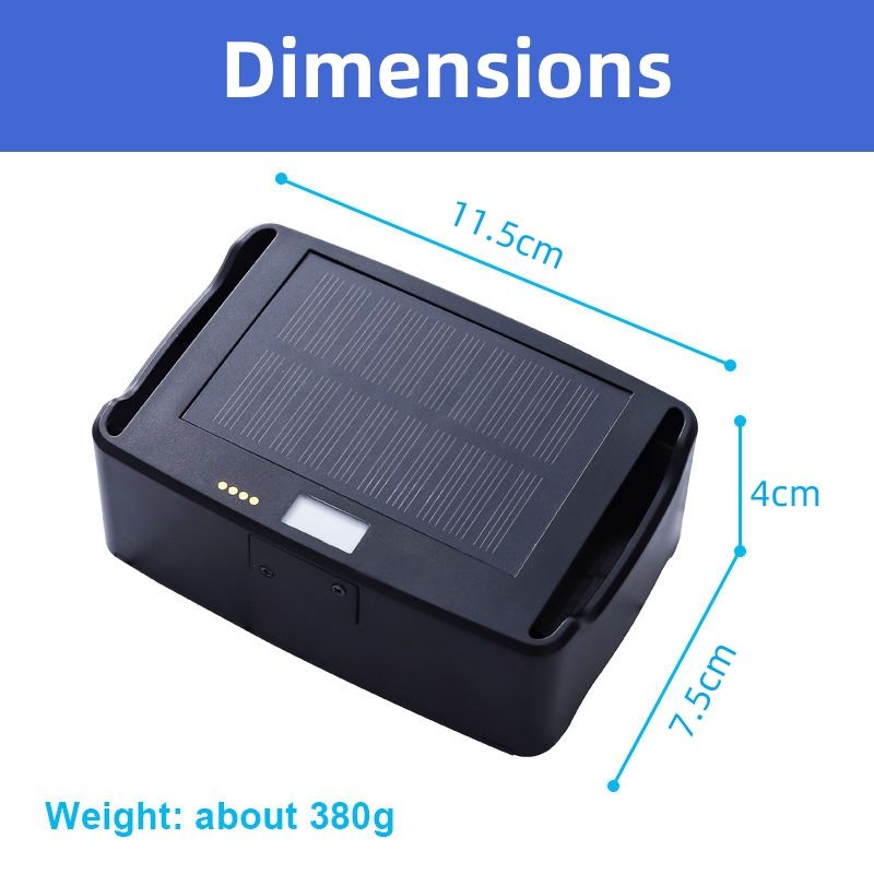 Водонепроницаемый GPS-трекер д – обзор и цена Animal Gps Tracker 4G Solar