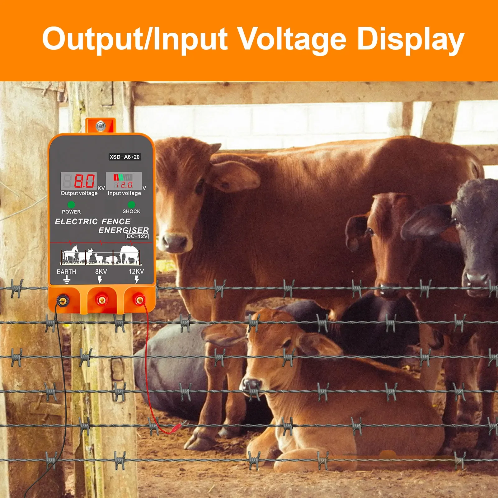Электрический ограждающий комп – обзор и цена Livestock Fence Energizer 12V