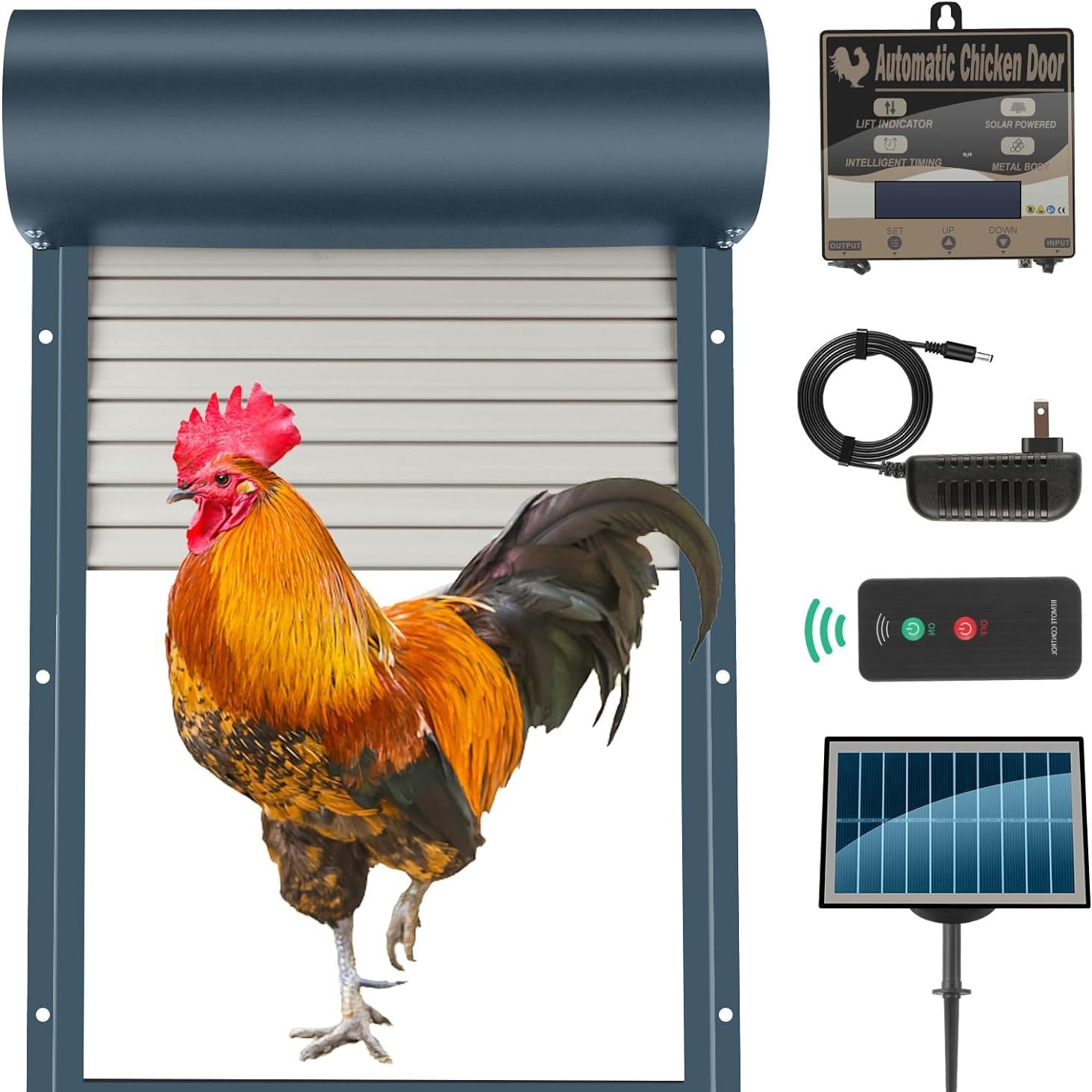 2024, датчик двери курятника н – обзор и цена Automatic Chicken Door Opener Solar