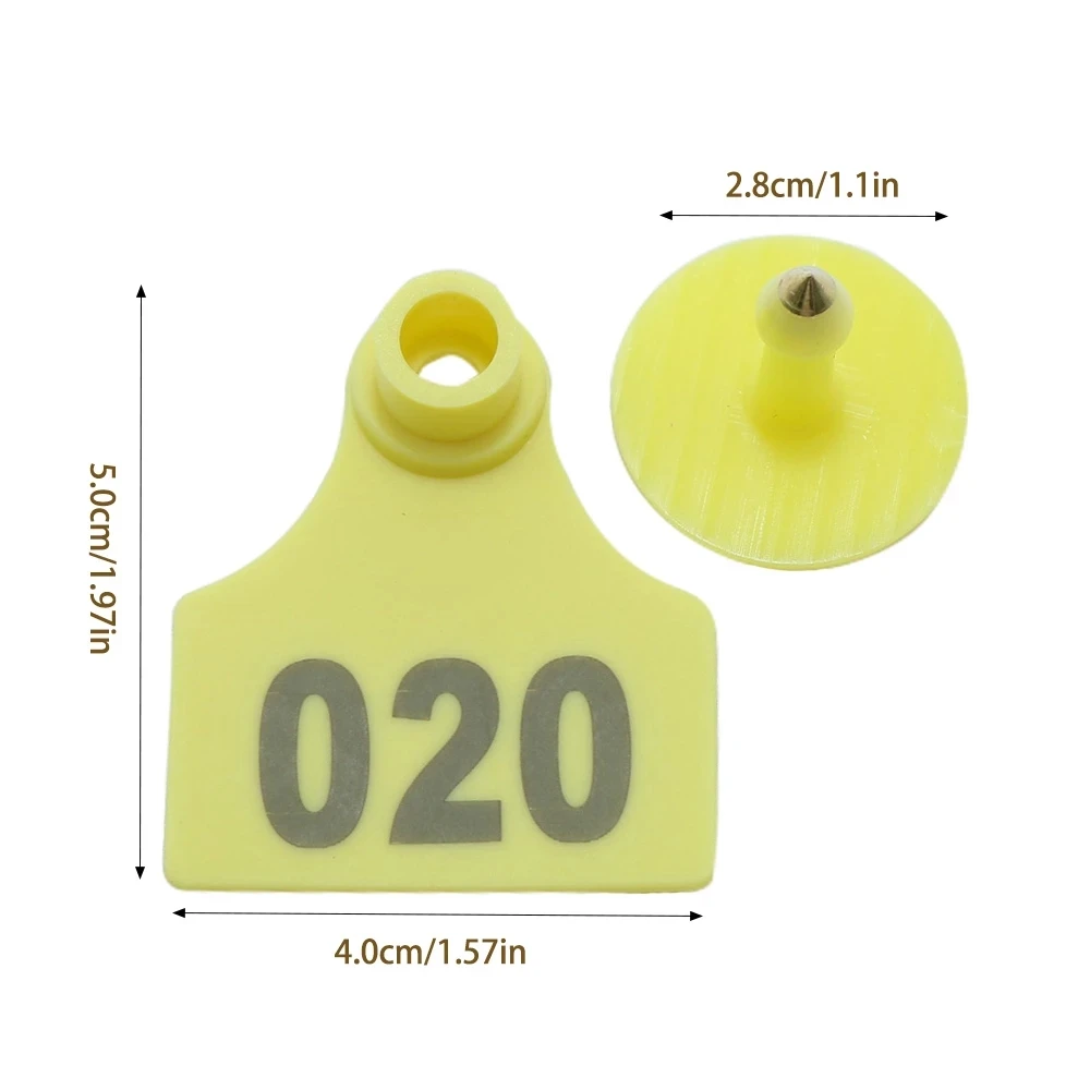 100 шт. медных лазерных иденти – обзор и цена Cattle Ear Tag Applicator