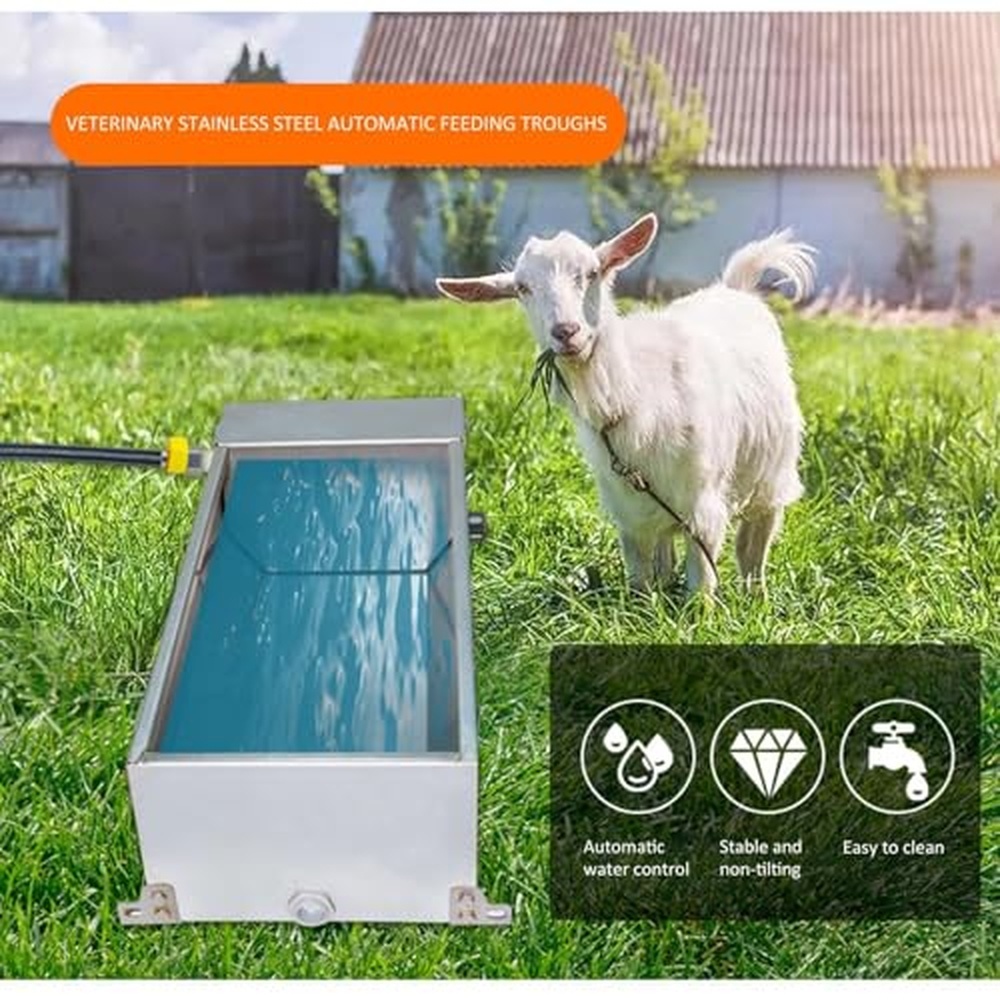 Автоматическая поилка для скот – обзор и цена Livestock Water Trough Float Valve