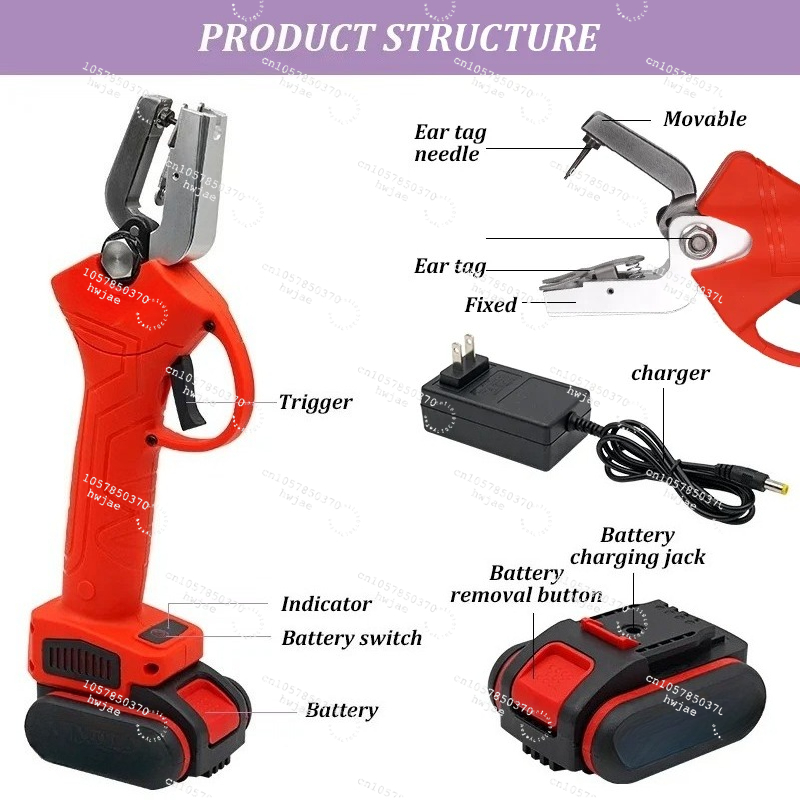Автоматические клещи для ушных – обзор и цена Cattle Ear Tag Applicator