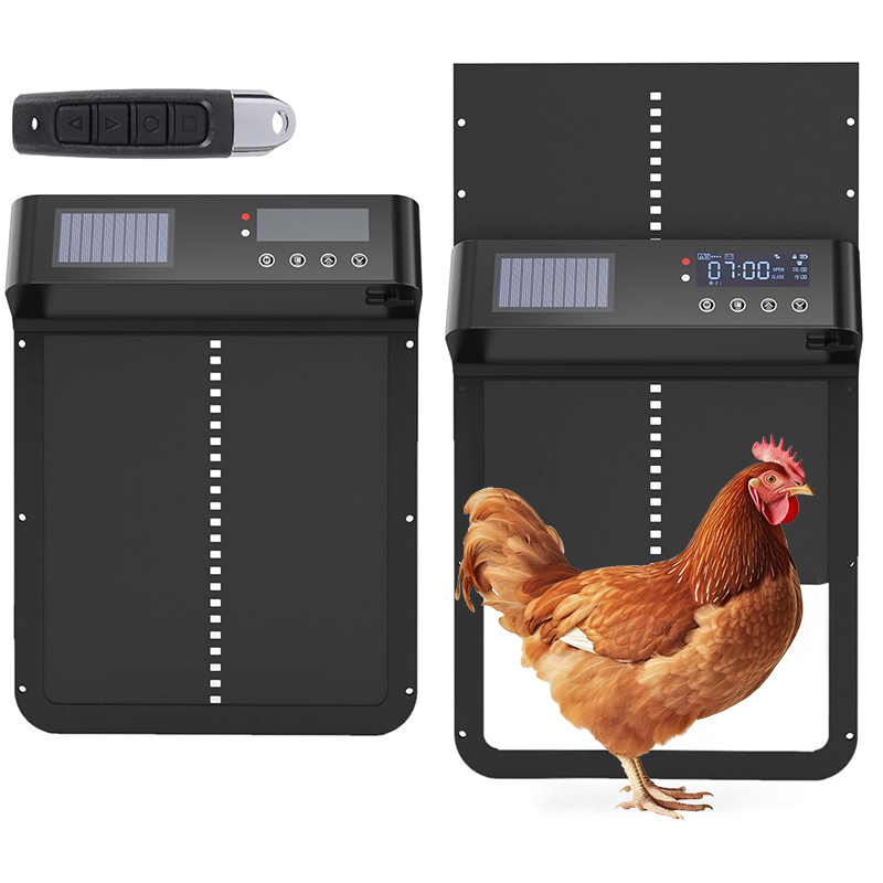 Автоматическая роскошная дверц – обзор и цена Automatic Chicken Door Opener Solar