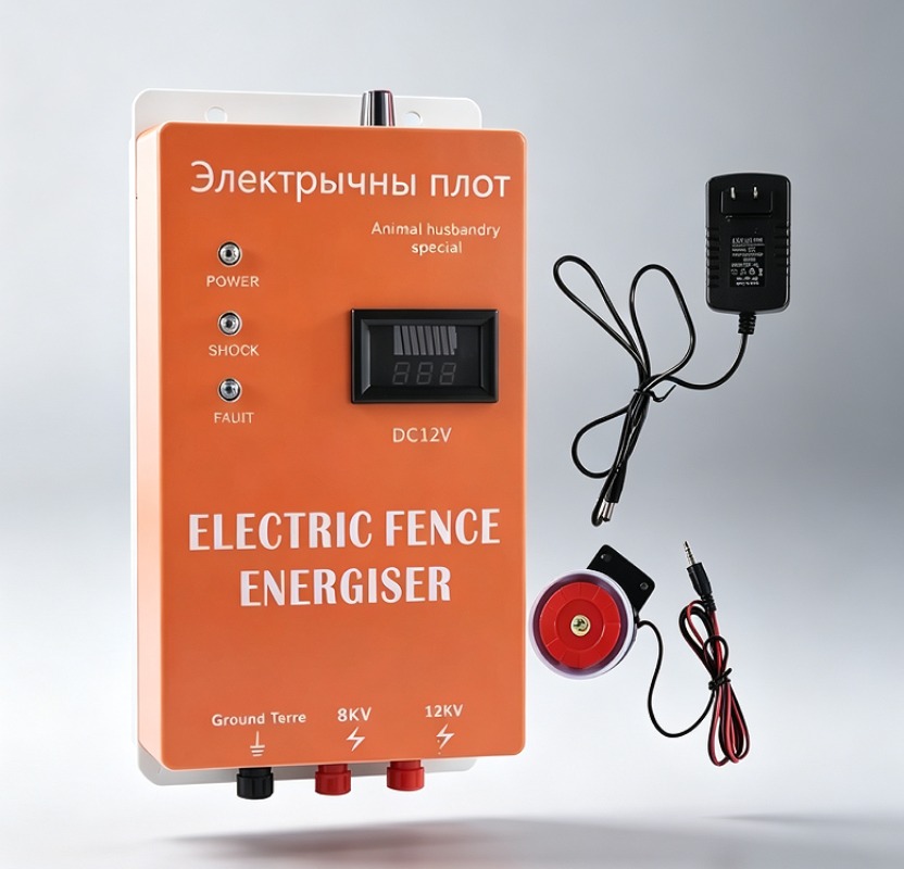 Электрический ограждающий аппа – обзор и цена Livestock Fence Energizer 12V