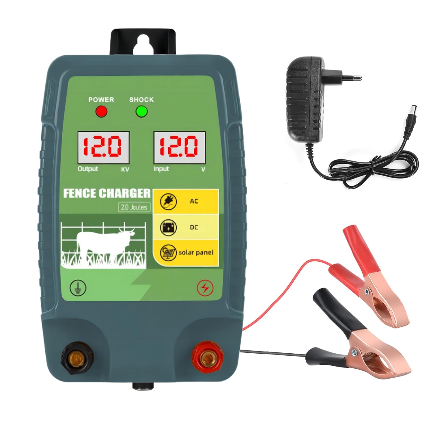 Электрический забор высокого н – обзор и цена Livestock Fence Energizer 12V