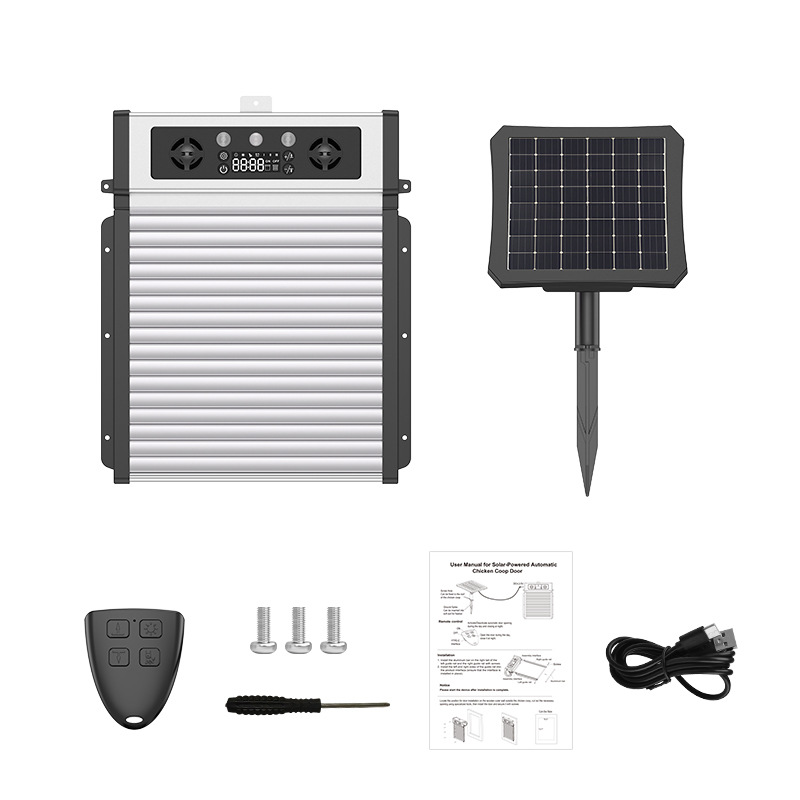 Солнечная дверь для курятника, – обзор и цена Automatic Chicken Door Opener Solar