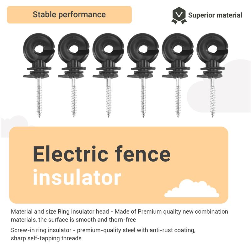 HRBAJ – изолятор для электриче – обзор и цена Electric Fence Insulator Post