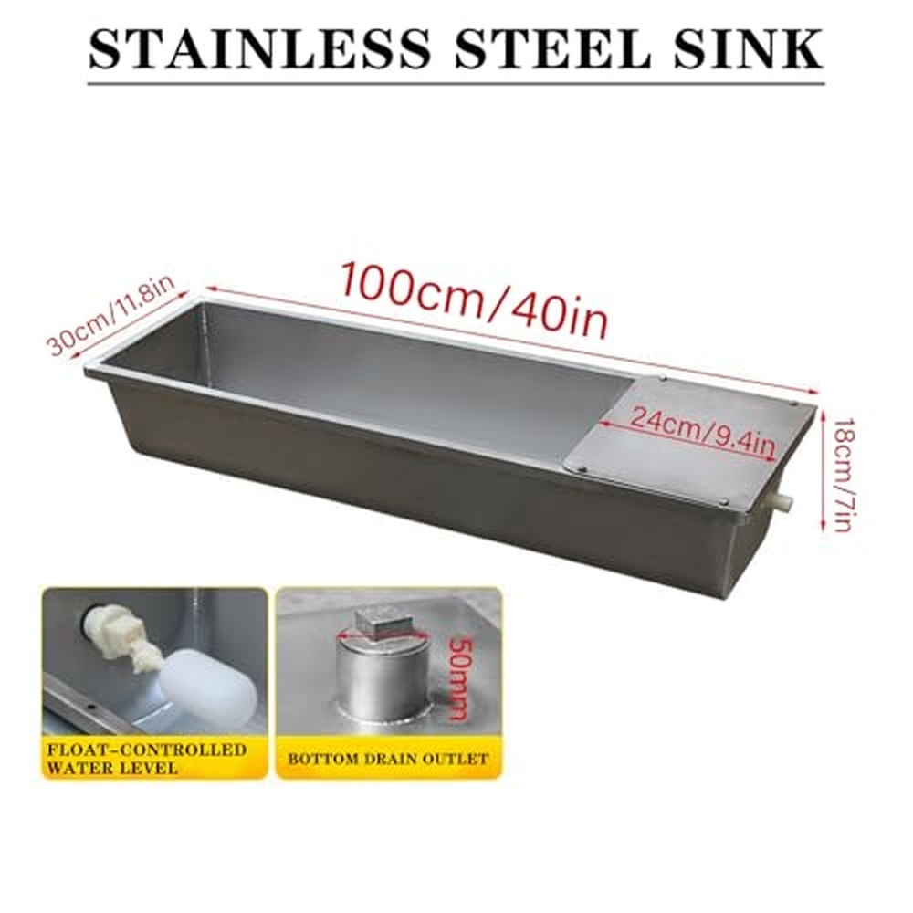 Кормушка для скота 39/59 дюймо – обзор и цена Livestock Water Trough Float Valve
