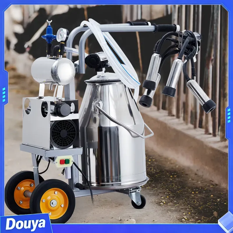 Электрическая доильная машина  – обзор и цена Goat Milking Machine Portable