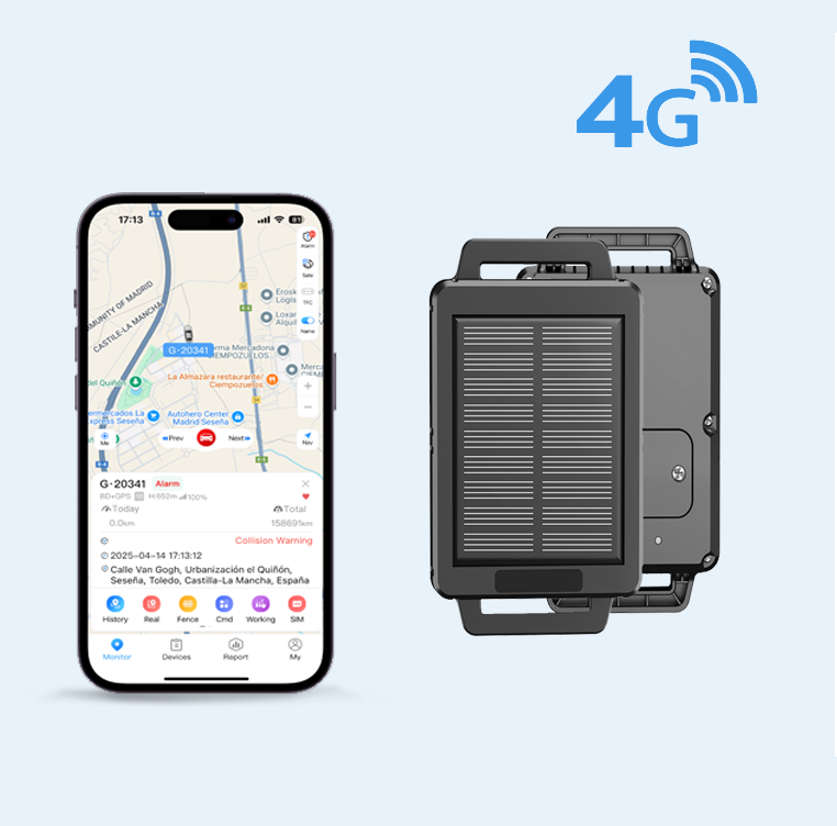 GPS-трекер для крупного рогато – обзор и цена Animal Gps Tracker 4G Solar