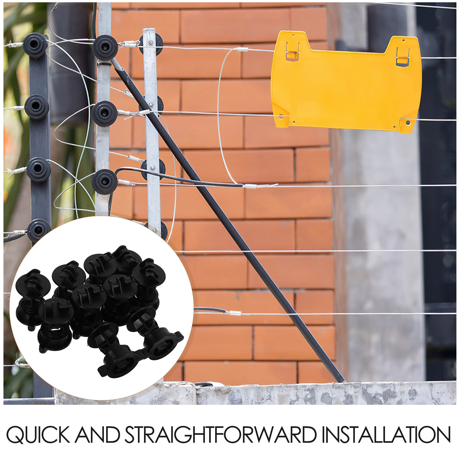 10 шт. Изоляторы для электриче – обзор и цена Electric Fence Insulator Post