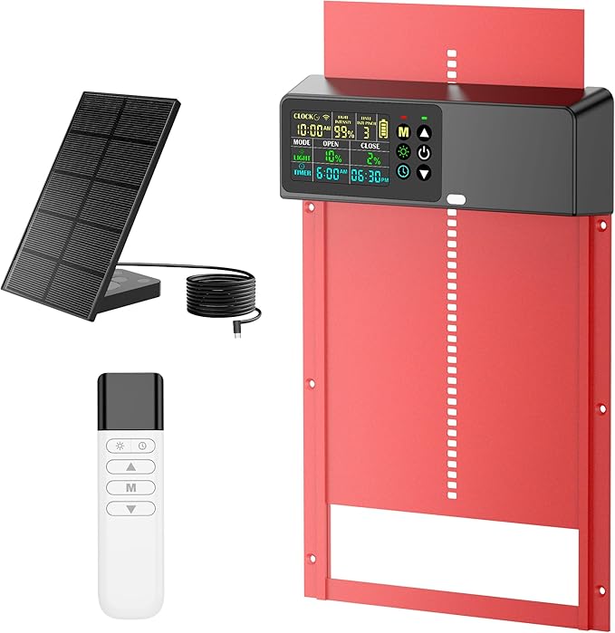 Автоматический открыватель две – обзор и цена Automatic Chicken Door Opener Solar