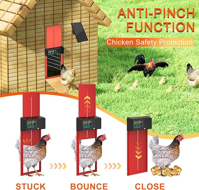Автоматический открыватель две – обзор и цена Automatic Chicken Door Opener Solar