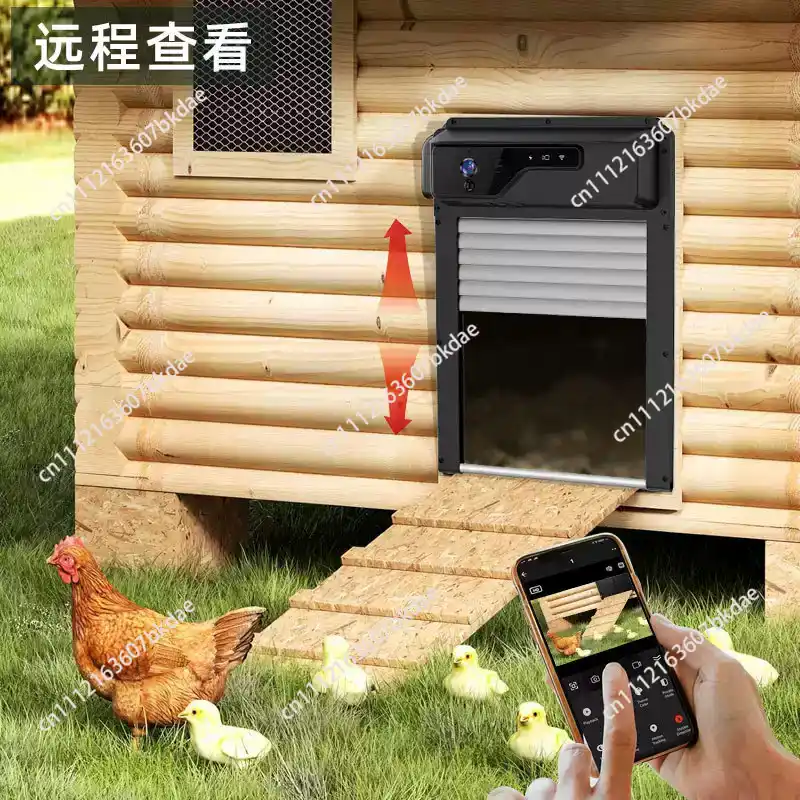 Автоматический дистанционно уп – обзор и цена Automatic Chicken Door Opener Solar