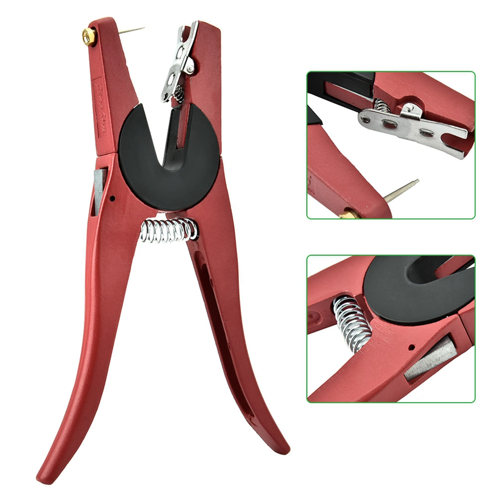 Красные эргономичные щипцы для – обзор и цена Cattle Ear Tag Applicator