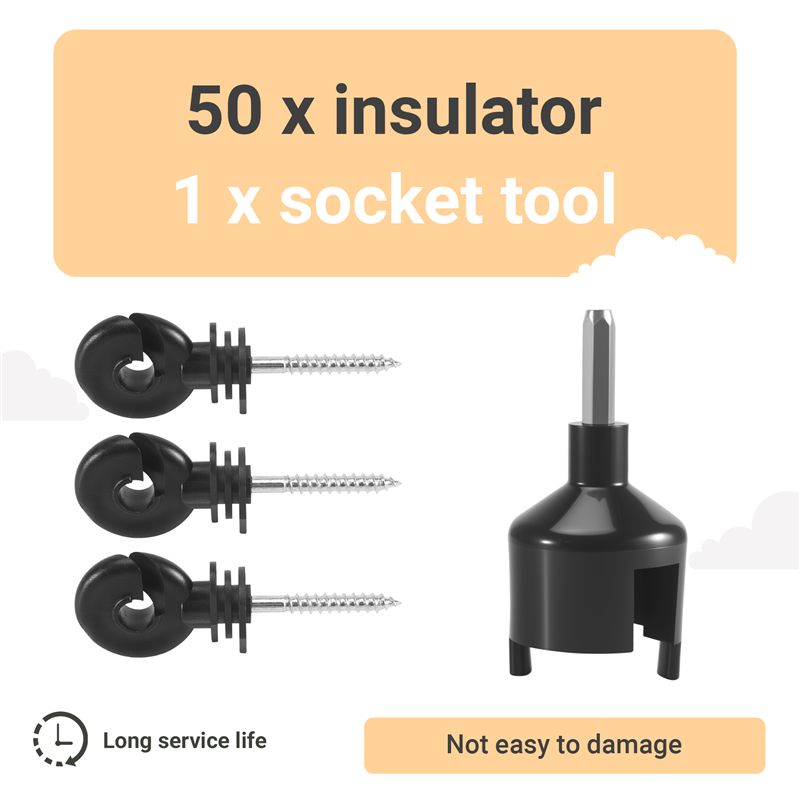 Изолятор для электрического ог – обзор и цена Electric Fence Insulator Post