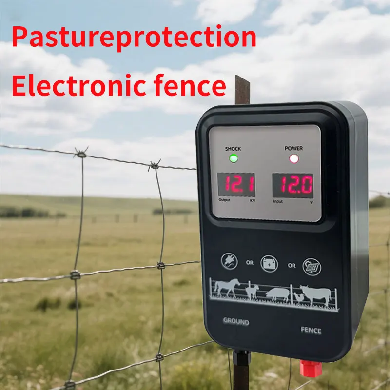 Надежный электронный ограждающ – обзор и цена Livestock Fence Energizer 12V