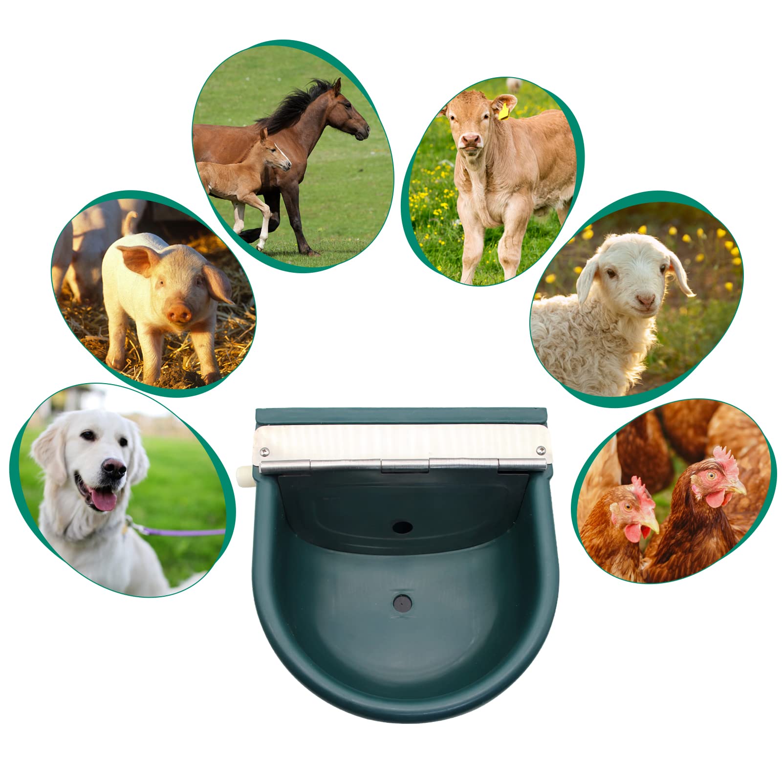 Автоматическая пластиковая пои – обзор и цена Livestock Water Trough Float Valve