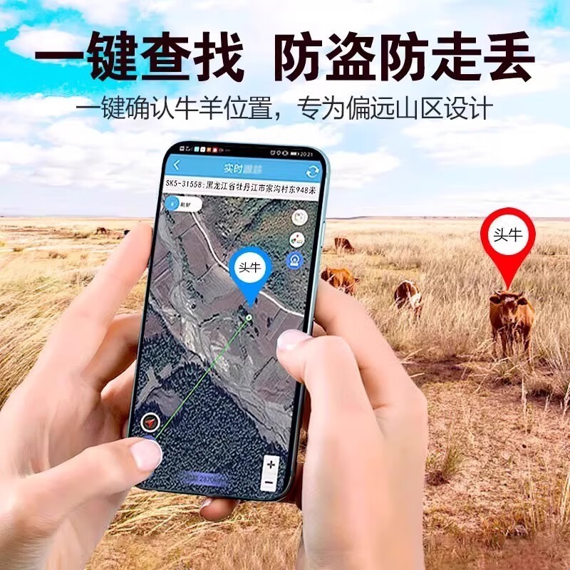 GPS-трекер Beidou для скота: у – обзор и цена Gps Tracker Cattle Collar